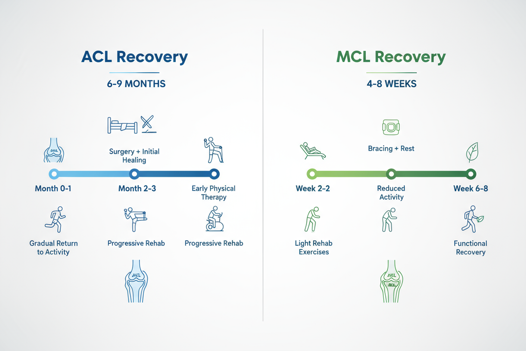 How Long Does It Take to Recover from an ACL or MCL Tear
