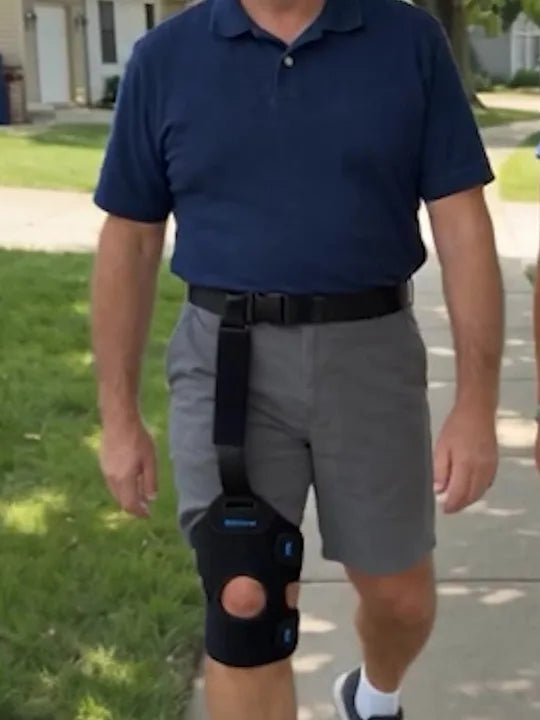 Jeremy wearing Walk Assist