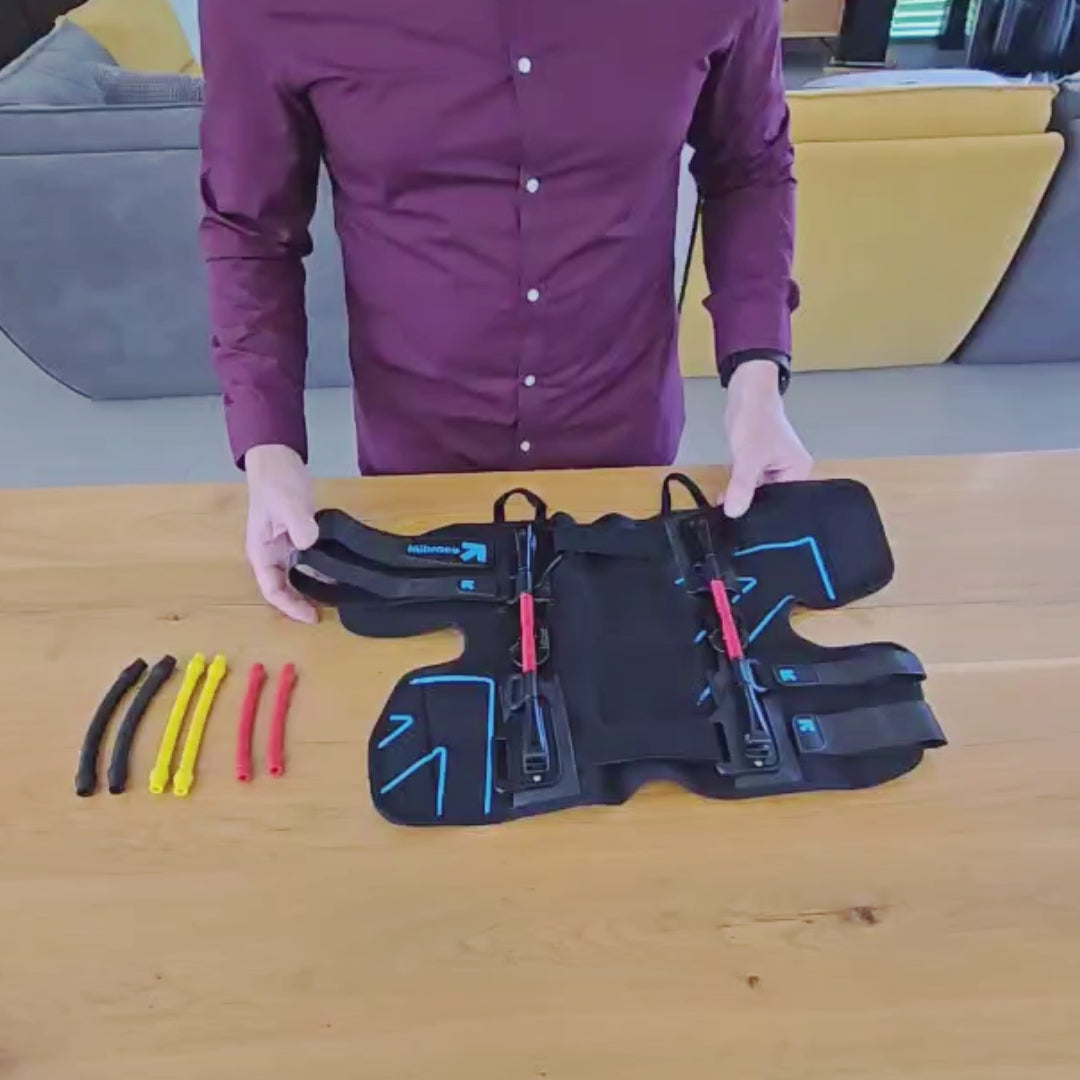 Nübrace Resistance Elastic Band Set (6 piece set)