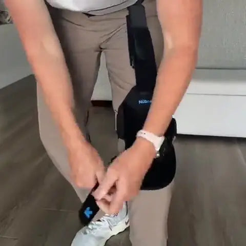 Putting on Walk Assist and walking